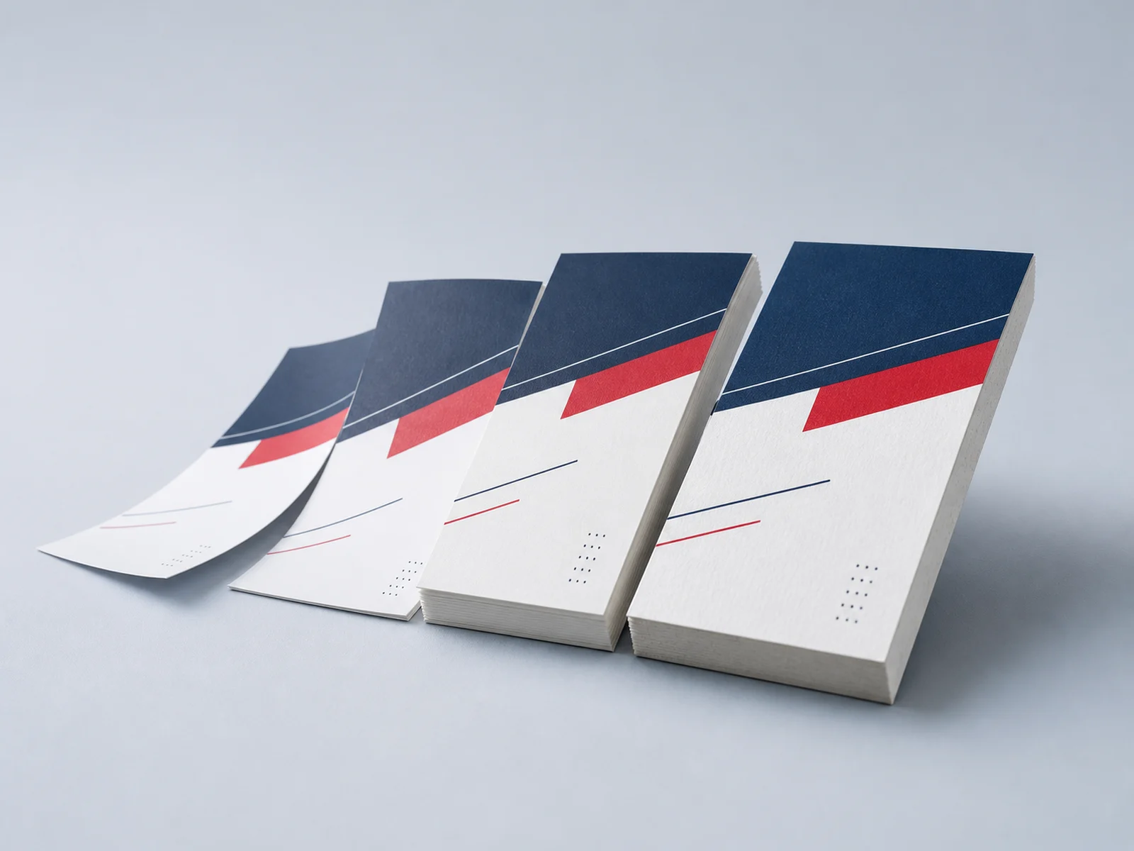 Printed sheets in several paper weights from light text to heavy cover