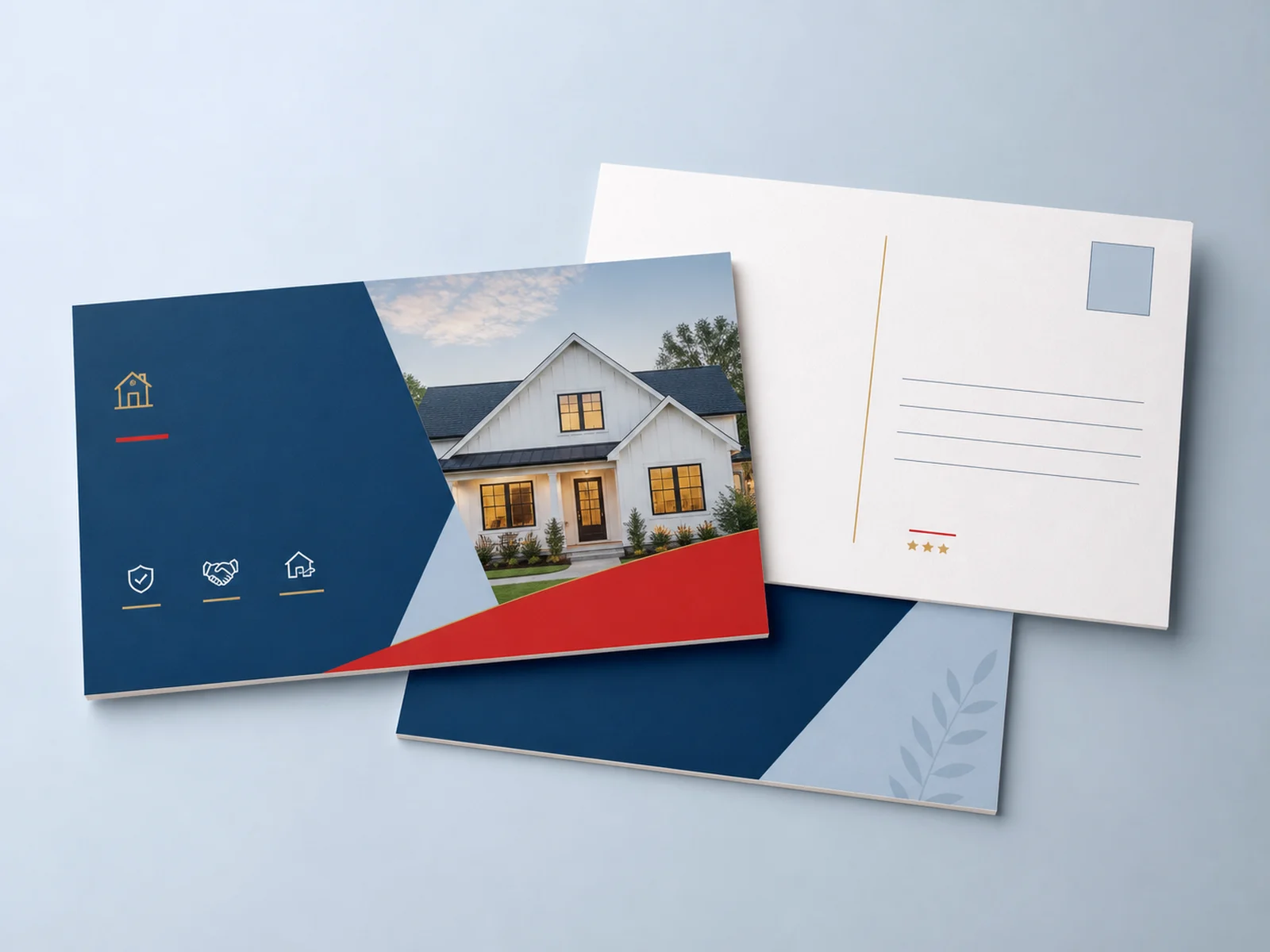 Full color printed postcards from Signature Postal
