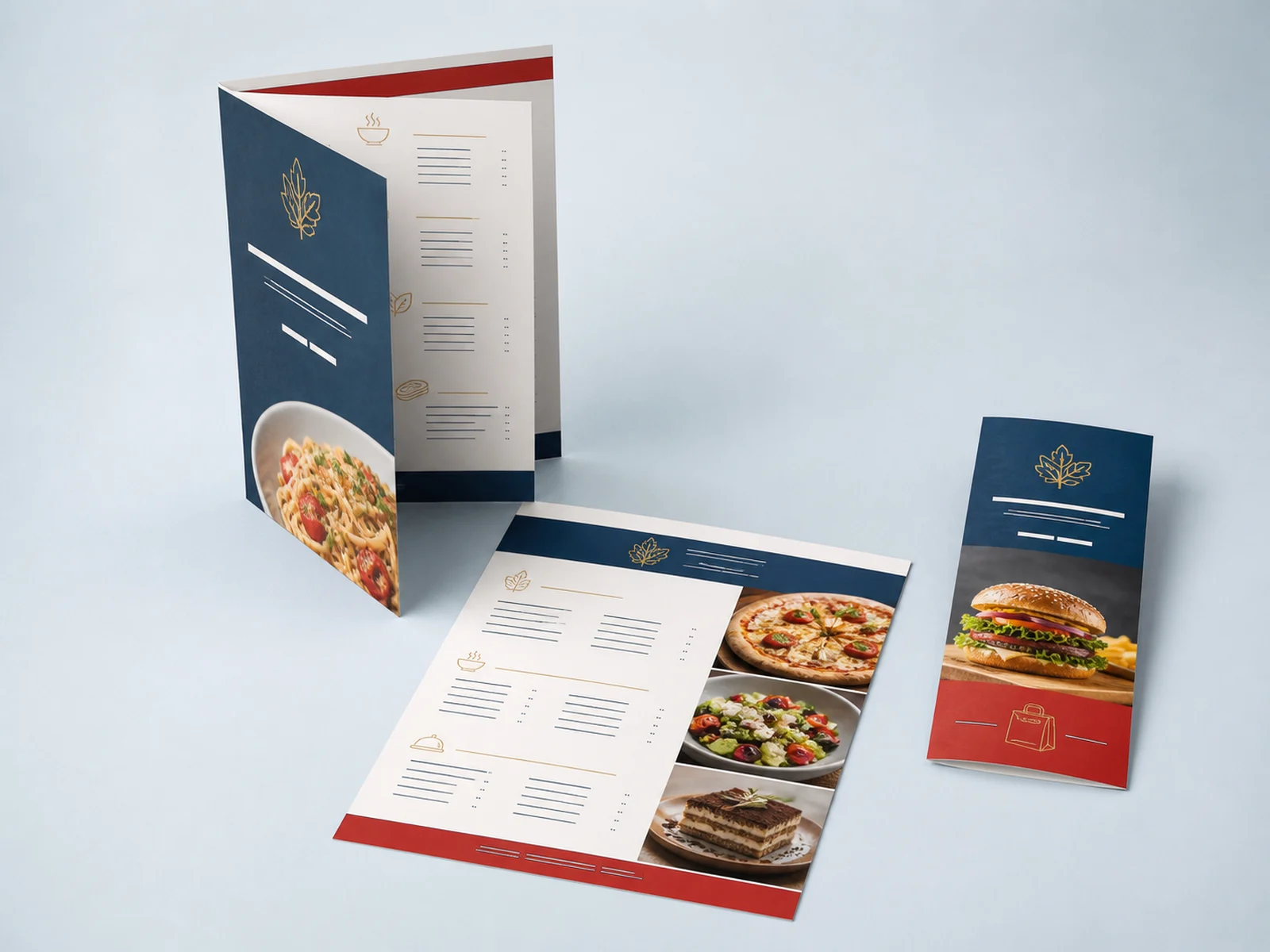 Printed restaurant menus from Signature Postal