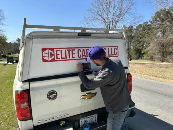 Signature Postal vehicle graphics work