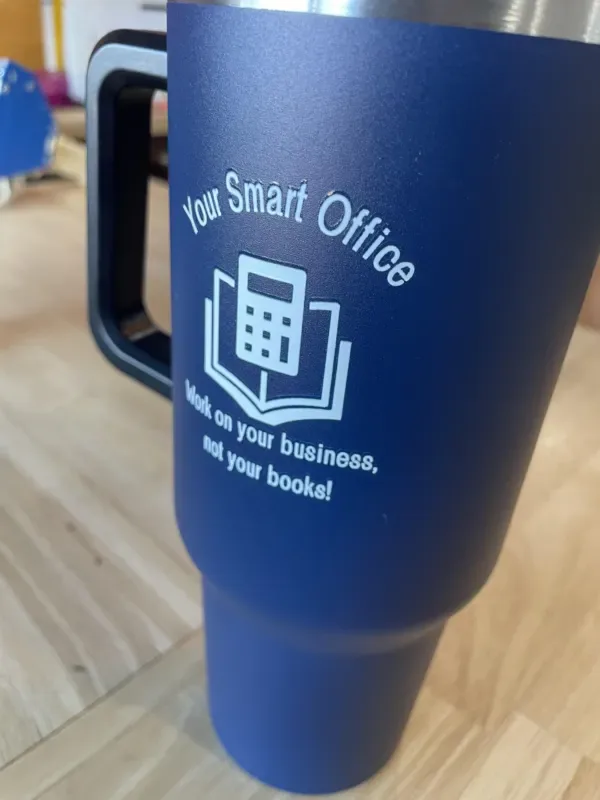 Signature Postal drinkware work
