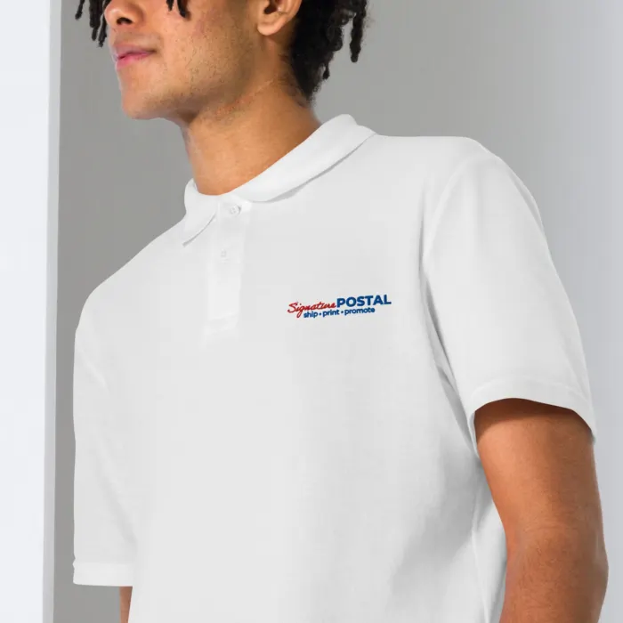 Embroidered Unisex Polo Shirt - Image 12
